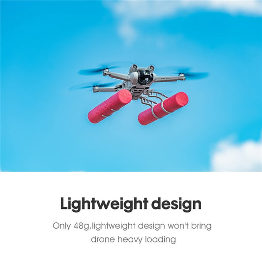 STARTRC 1110988 for DJI Mini 3 Pro Landing Skid Float Kit Landing Gear + Buoyancy Rod Land On Water Accessories