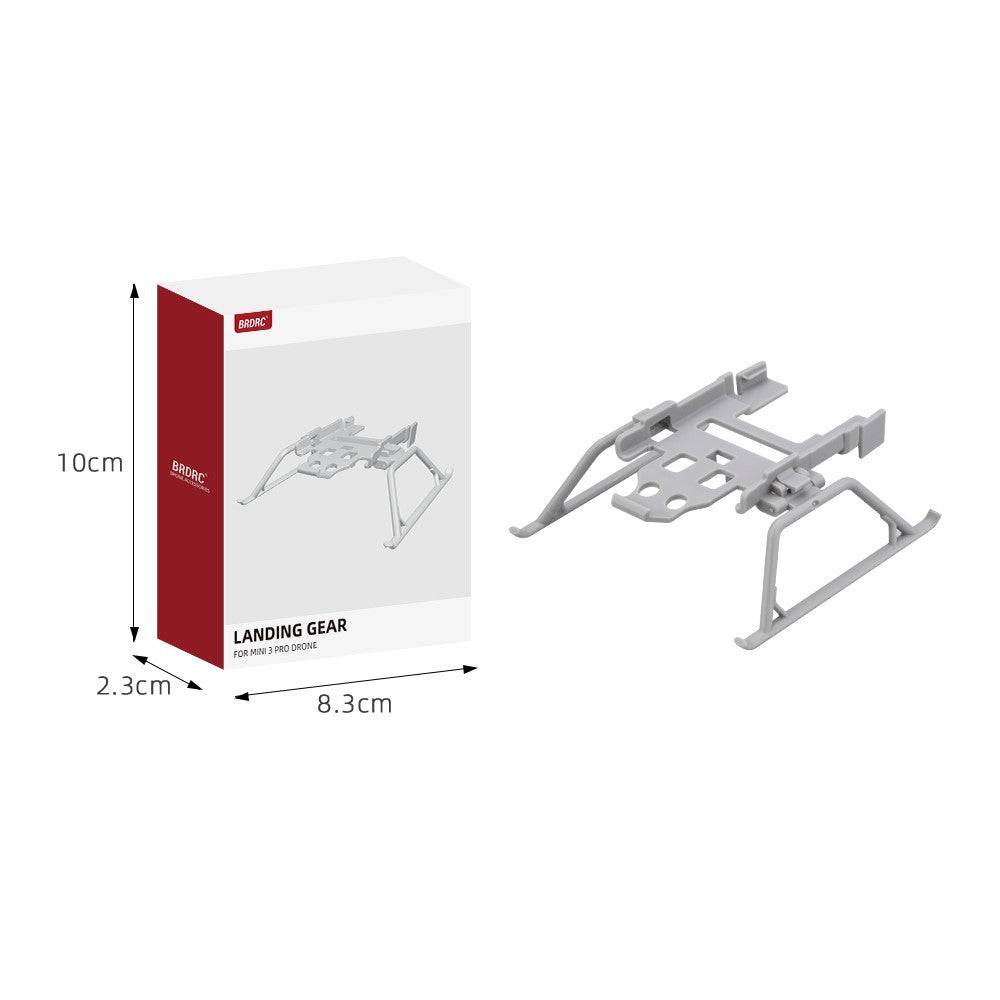 BRDRC EWB9319 For DJI Mini 3 Pro Landing Gear Foldable Drone Height Extension Sled Shape Protector