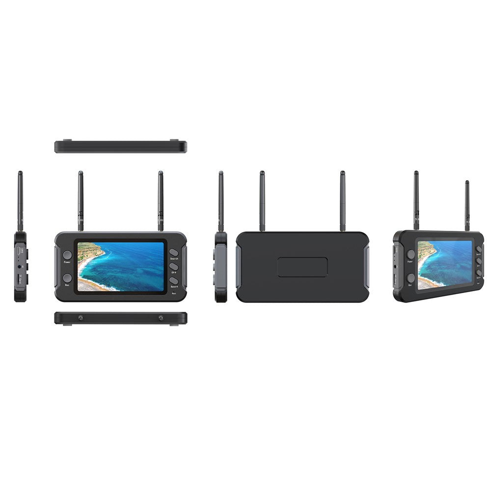LS-5803 4.3 Inch LCD Display 5.8G FPV Monitor with DVR 40CH 16:9 NTSC / PAL Auto Search Video Recording RC FPV Multicopter