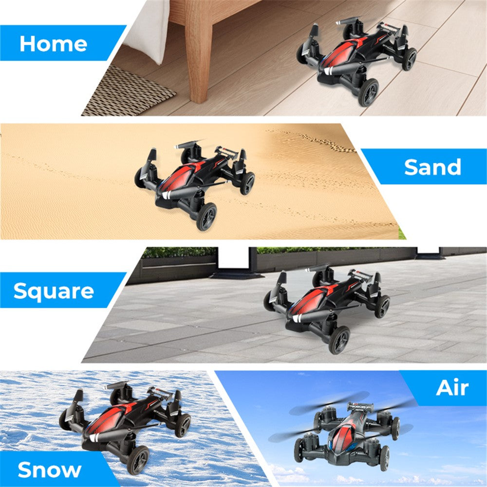 JJRC H103 Altitude Hold Land / Air Dual Mode Quadcopter 2.4G RC Aircraft with Headless Mode Support 360-Degree Flip Stunt Car Toy