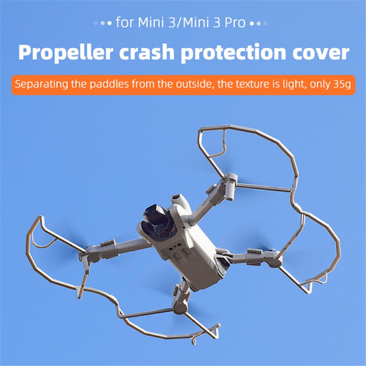 BRDRC 9635 For DJI Mini 3 / Mini 3 Pro Propeller Guard, Drone Anti-collision Bumper Blade Protective Cover