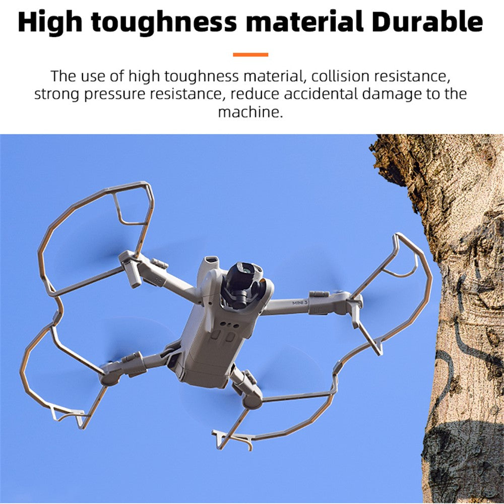 BRDRC 9635 For DJI Mini 3 / Mini 3 Pro Propeller Guard, Drone Anti-collision Bumper Blade Protective Cover