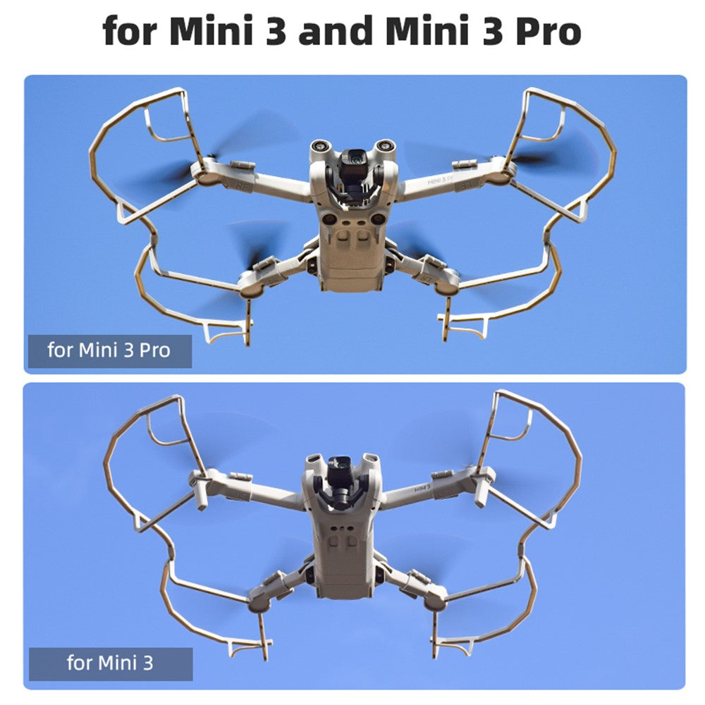 BRDRC 9635 For DJI Mini 3 / Mini 3 Pro Propeller Guard, Drone Anti-collision Bumper Blade Protective Cover