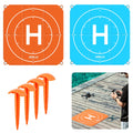 STARTRC 65cm Foldable Landing Pad Waterproof Drone Parking Apron with Ground Nails
