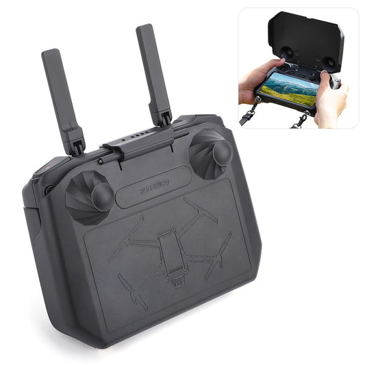 SUNNYLIFE YK558 For DJI RC Pro Remote Control Anti-Scratch Protector Case with Sun Hood Sunshade Sunlight Shelter