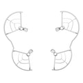 SUNNYLIFE MM3-KC559 For DJI Mini 3 Propeller Blade Protector Ring Anti-collision Quick Release Anti-shake Protector