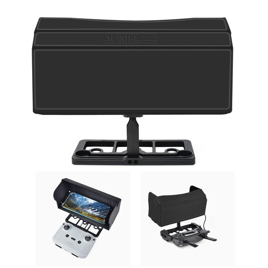 STARTRC 1108860 For DJI Mini 2 / Mavic Mini / Air 2 Controller Sunhood with Phone Holder and Lanyard