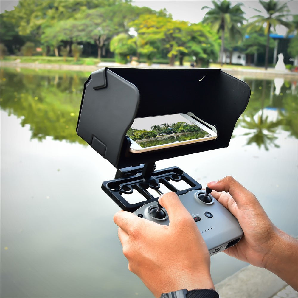 STARTRC 1108860 For DJI Mini 2 / Mavic Mini / Air 2 Controller Sunhood with Phone Holder and Lanyard