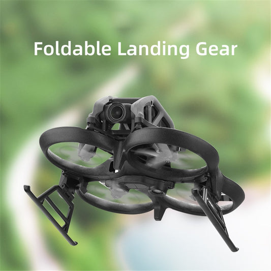 BRDRC 1 Set For DJI Avata Foldable Landing Gear ABS Heightened Extender Leg Support Protector Drone Accessory