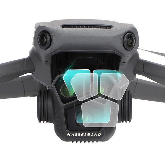 SUNNYLIFE M3P-BHM578 2 Sets Camera Lens Protector for DJI Mavic 3 Pro Tempered Glass Lens Film