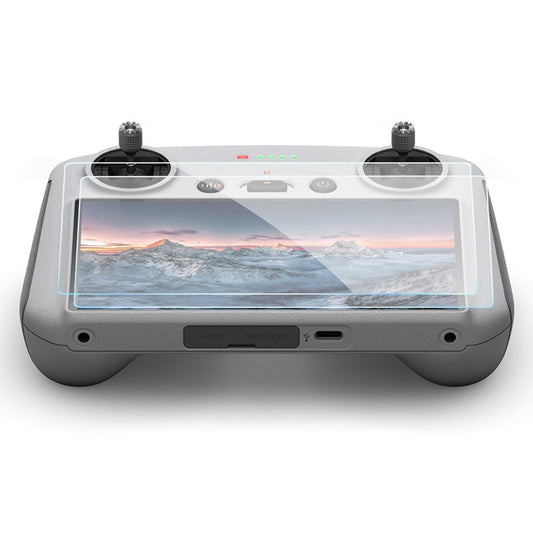 BRDRC 2PCS Tempered Glass Film For DJI Mini 3 Pro Remote Controller Screen Protector HD Clear Screen Cover