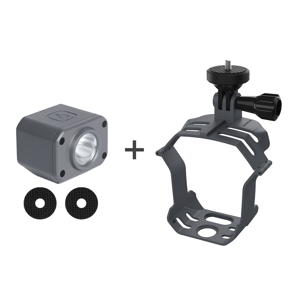 SUNNYLIFE GZ581 For DJI Mavic 3 / 3 Pro / 3 Classic Camera Mount Adapter Plastic Bracket with Searchlight