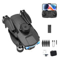 XT204 4K (480P) HD Lens Foldable RC Drone Brushless Motor Obstacle Avoidance 4-Axis RC Quadcopter, with 1 Drone Battery