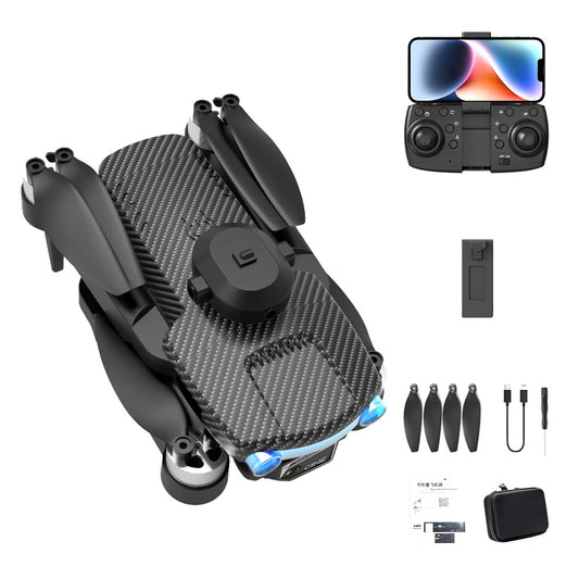 XT204 4K (480P) HD Lens Foldable RC Drone Brushless Motor Obstacle Avoidance 4-Axis RC Quadcopter, with 1 Drone Battery