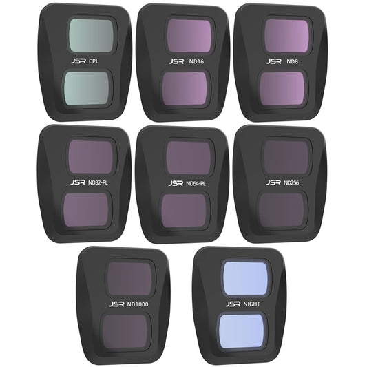 JUNESTAR JSR-1031-19 KB-8IN1 ND / CPL / NDPL / NIGHT Filter Set for DJI Air 3 Nano Coating Lens Filter