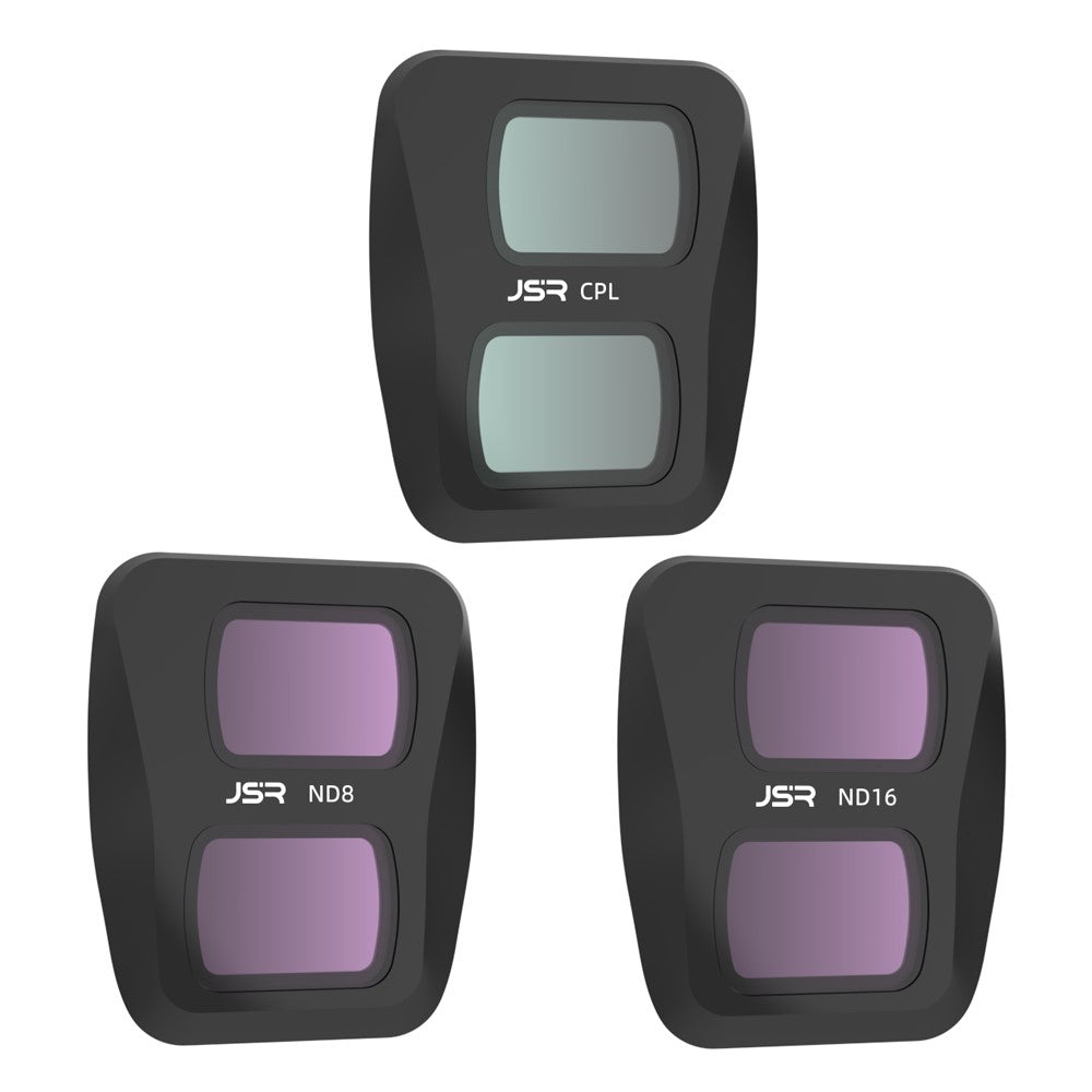 JUNESTAR JSR-1031-15 KB-3IN1 High Definition CPL / ND8 / ND16 Filter for DJI Air 3 Drone Lens Filters Set