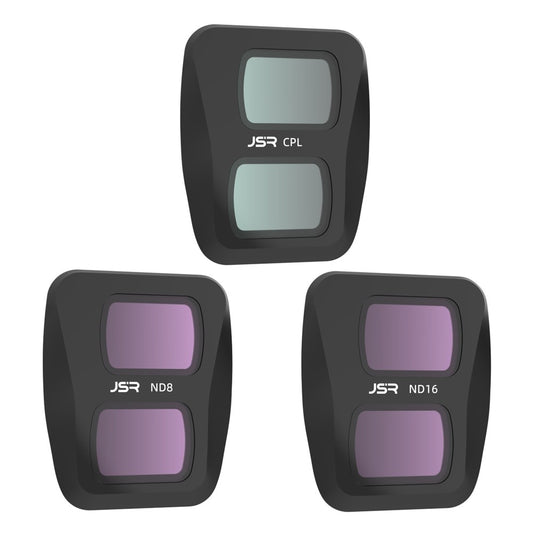 JUNESTAR JSR-1031-15 KB-3IN1 High Definition CPL / ND8 / ND16 Filter for DJI Air 3 Drone Lens Filters Set