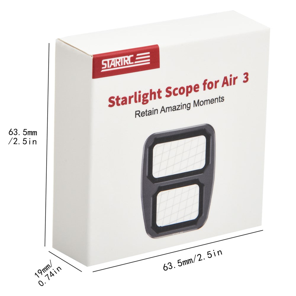 STARTRC 1125269 For DJI Air 3 STAR Filter Optical Glass Drone Lens Filter