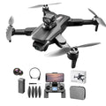 PJC RG108 HD Dual Camera Quadcopter Brushless GPS+360 Degree Laser Obstacle Avoidance RC Drone, 1 Battery
