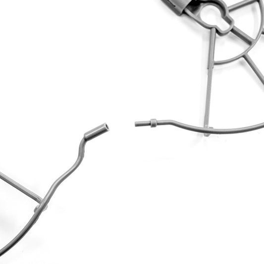 1 Set For DJI Mini 4 Pro Plastic Propeller Protector RC Drone Landing Gear Anti-collision Guard
