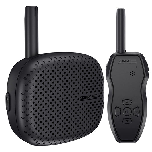 STARTRC 1121568 Universal Drone Megaphone Wireless Portable Speaker RC Aircraft Voice Amplifier for DJI Mini / Air / Mavic Series