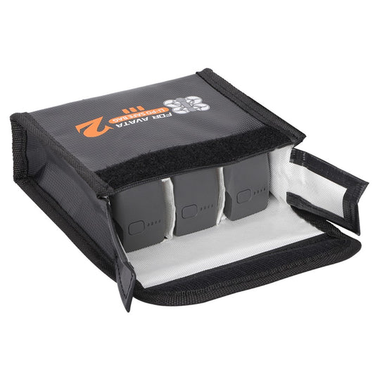 SUNNYLIFE AT2-DC783 For DJI Avata 2 Safe Bag RC Drone Battery Carrying Case (Hold 3 Batteries)