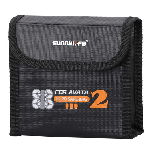 SUNNYLIFE AT2-DC783 For DJI Avata 2 Safe Bag RC Drone Battery Carrying Case (Hold 3 Batteries)