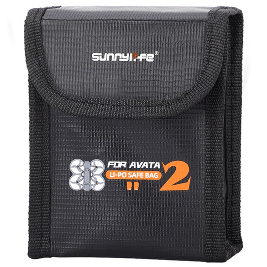SUNNYLIFE AT2-DC782 For DJI Avata 2 Anti-explosion RC Drone Battery Storage Bag (Hold 2 Batteries)