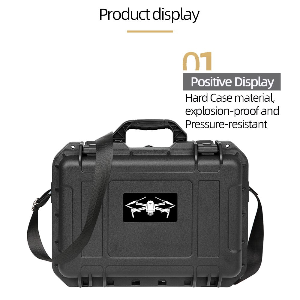 For DJI Mini 4 Pro Explosion-Proof Suitcase Shockproof Lining Portable Storage Box