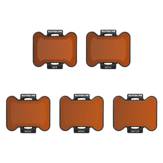 SUNNYLIFE AT2-FI835 5Pcs / Set for DJI Avata 2 Drone Lens Filters ND8+ND16+ND32+ND64+ND128 Filters