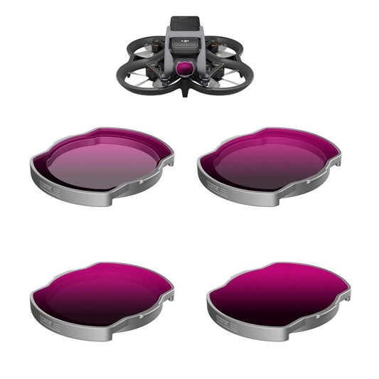 STARTRC 1111236 Anti-Scratch ND Filters Set for DJI Avata Lightweight Lens Filter, ND8 / 16 / 32 / 64 Filters for Drone Camera