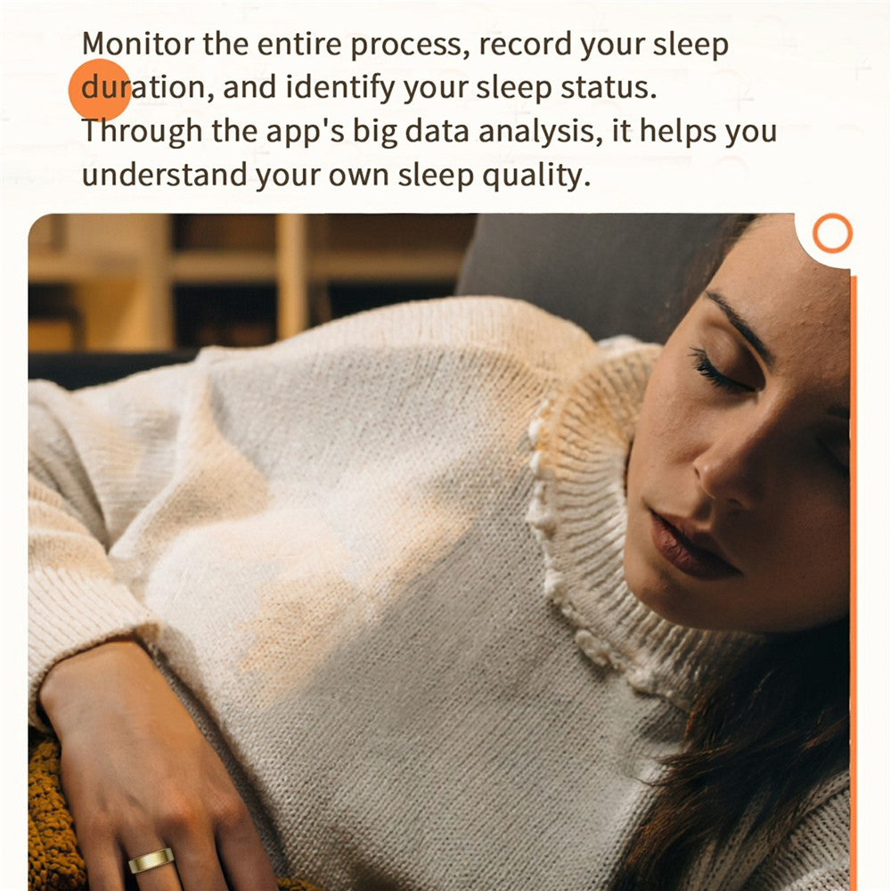 R99 Magnetic Charging Smart Ring with Heart Rate, Blood Oxygen, Sleep Monitoring