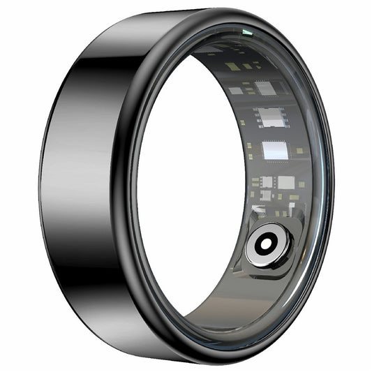 R99 Smart Ring Heart Rate Blood Oxygen Sleep Monitoring Finger Ring with Charging Case