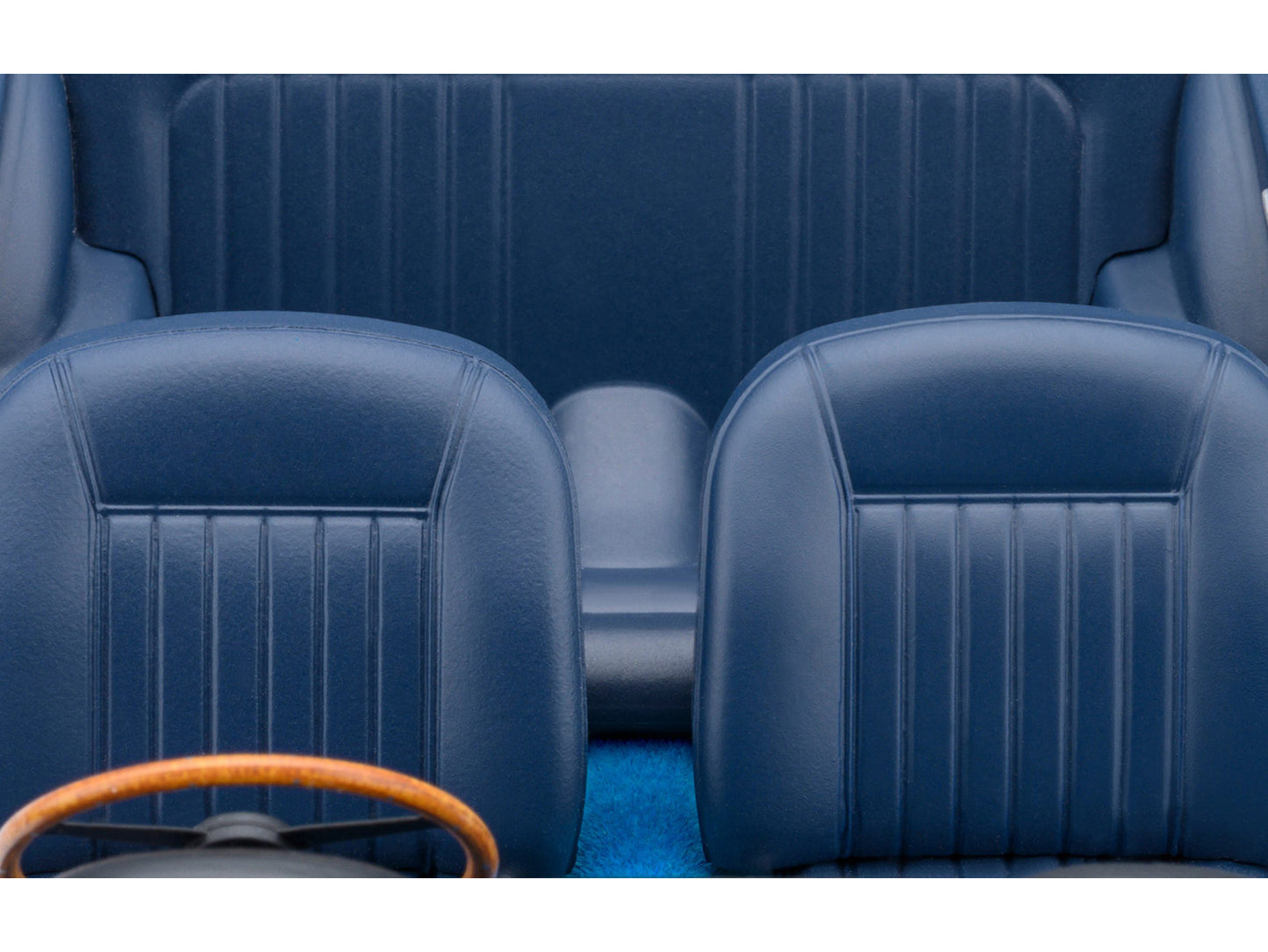 Aston Martin DB5 RHD (Right Hand Drive) Caribbean Pearl Blue Metallic 1/18 Model Car by Autoart