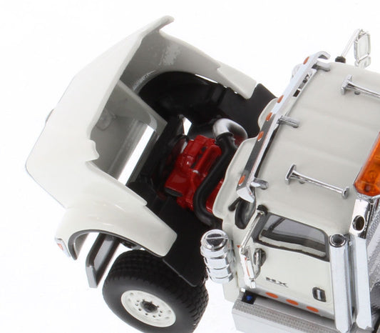 International HX520 Day Cab Tandem Tractor White 1/50 Diecast Model by Diecast Masters