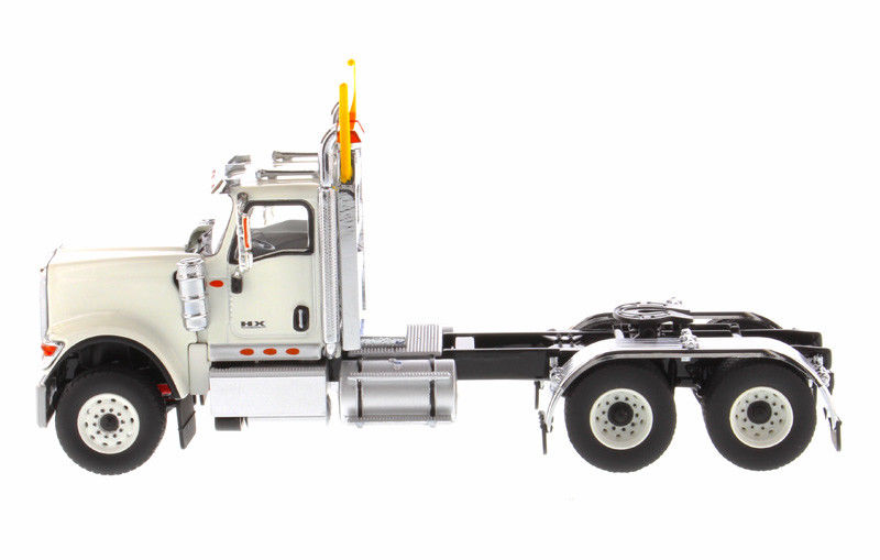 International HX520 Day Cab Tandem Tractor White 1/50 Diecast Model by Diecast Masters