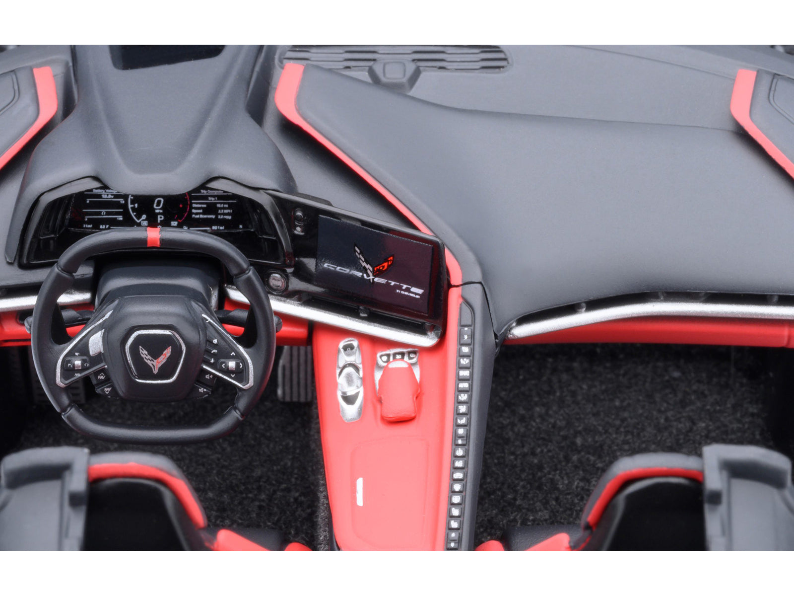 2020 Chevrolet Corvette C8 Stingray Black 1/18 Model Car by Autoart