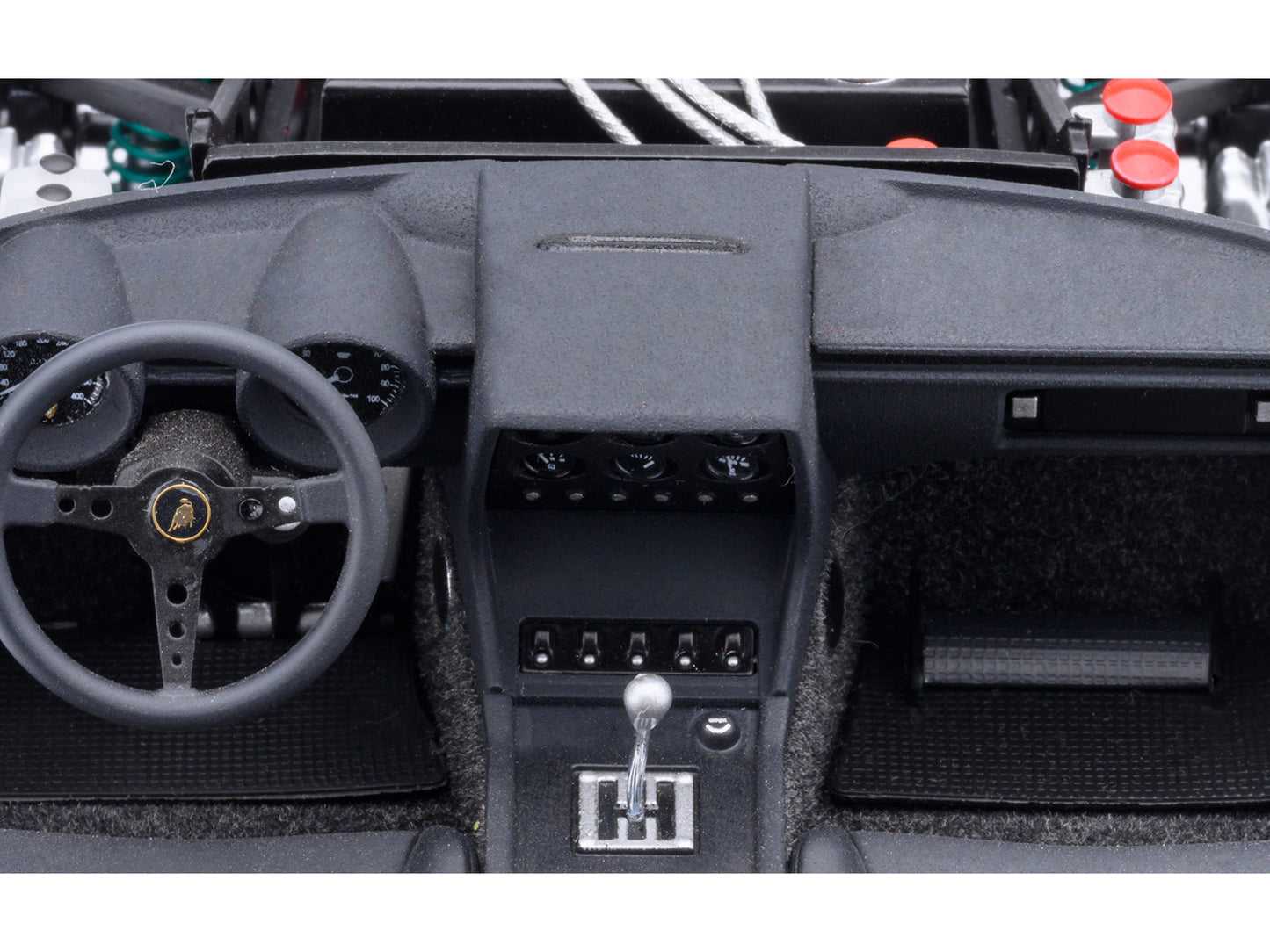 Lamborghini Miura SVR Jota Red 1/18 Model Car by Autoart