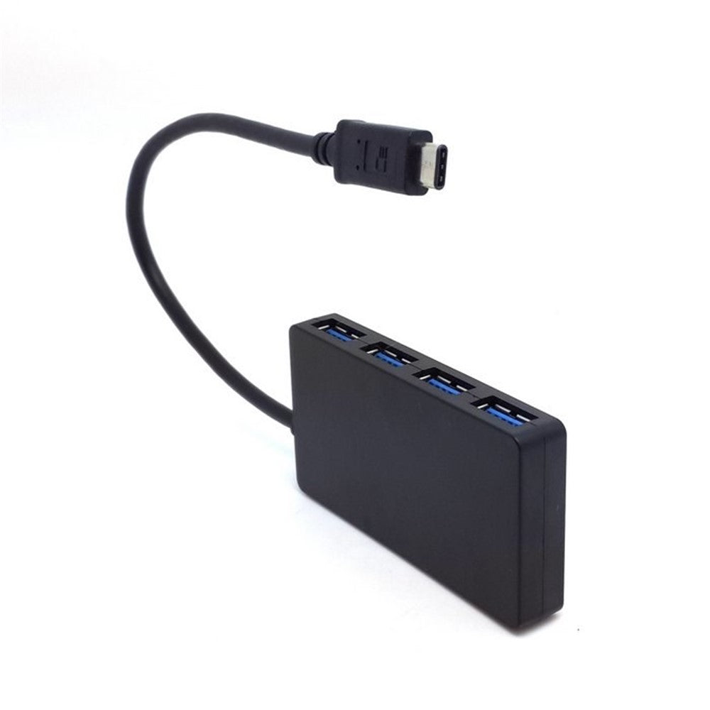 Type-C to 4 USB 3.1 Ports High Speed Data Transfer Hub Adapter for MacBook Laptop Tablet