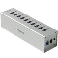 ORICO Aluminum Alloy 10-Port USB3.0 HUB with Power Adapter & Cable (A3H10)