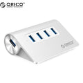 ORICO Multiple protections Plug and Play Aluminum Alloy 4 Ports USB 3.0 Hub (M3H4)