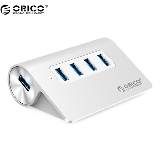 ORICO Multiple protections Plug and Play Aluminum Alloy 4 Ports USB 3.0 Hub (M3H4)