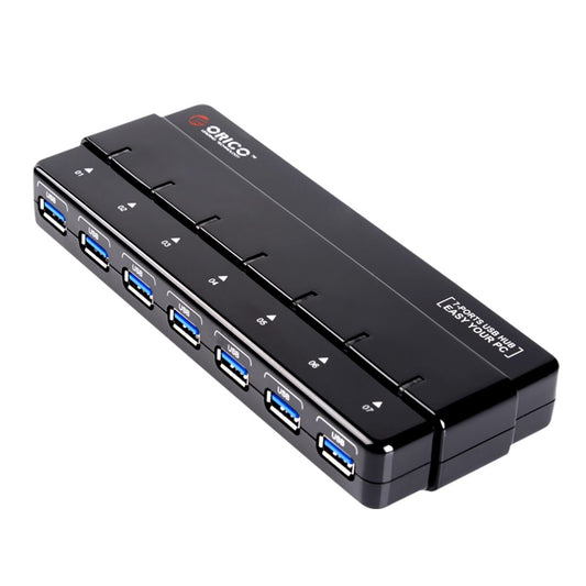 ORICO ABS 7-Port USB 3.0 HUB with Power Adapter & Cable (H7928-U3)