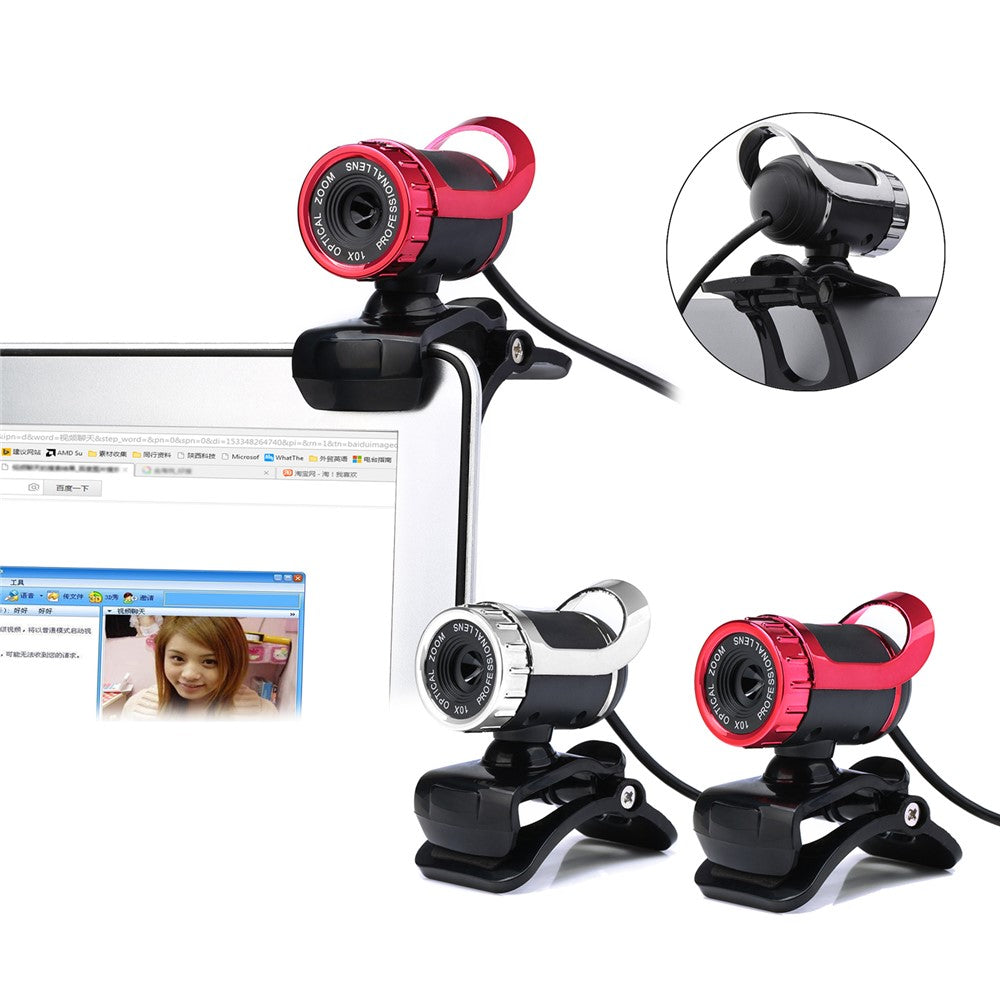 A859 Computer HD High Definition Video USB Camera Built-in Microphone