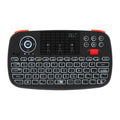 RII I4 Mini Bluetooth-compatible 2.4GHz for Windows Android (English Version) Dual-mode Hand-held Fingerboard Backlit Mouse Touchpad
