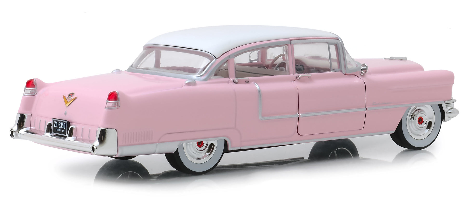 1955 Cadillac Fleetwood Series 60 "Pink Cadillac" Elvis Presley (1935-1977) 1/24 Diecast Model Car by Greenlight