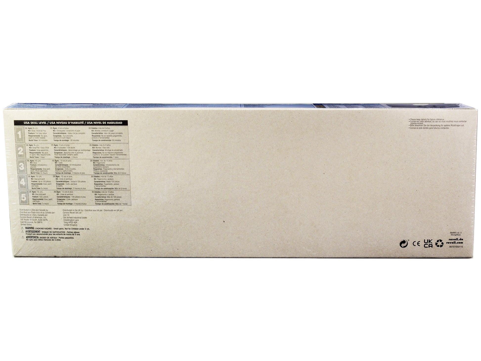 Level 4 Model Kit USS Arizona Pacific Fleet Battleship "Memorial to the Tragedy of Pearl Harbor" 1/426 Scale Model by Revell