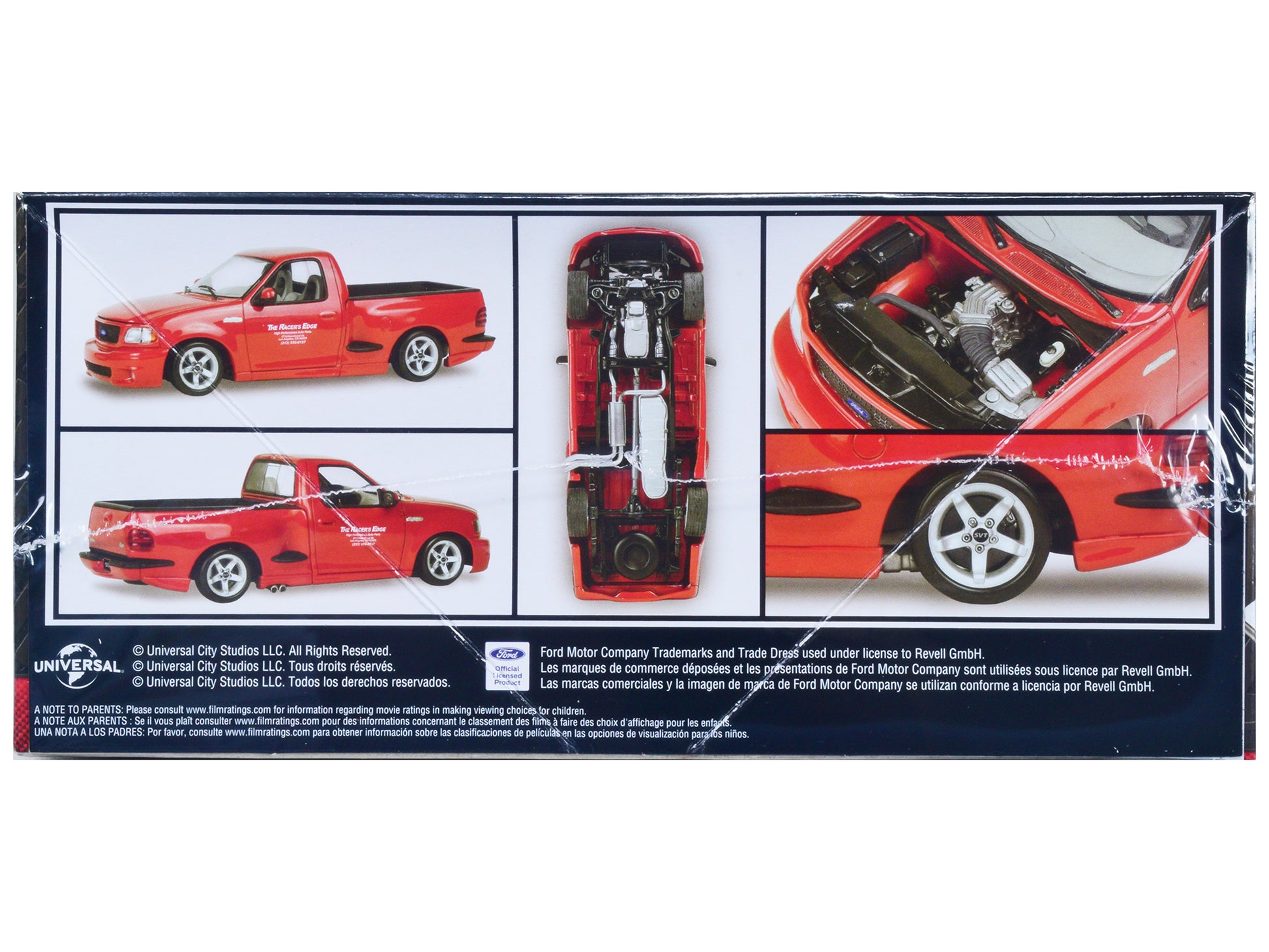Level 4 Model Kit Brian‚Äôs Ford F-150 SVT Lightning Pickup Truck "Fast and Furious" 1/25 Scale Model by Revell