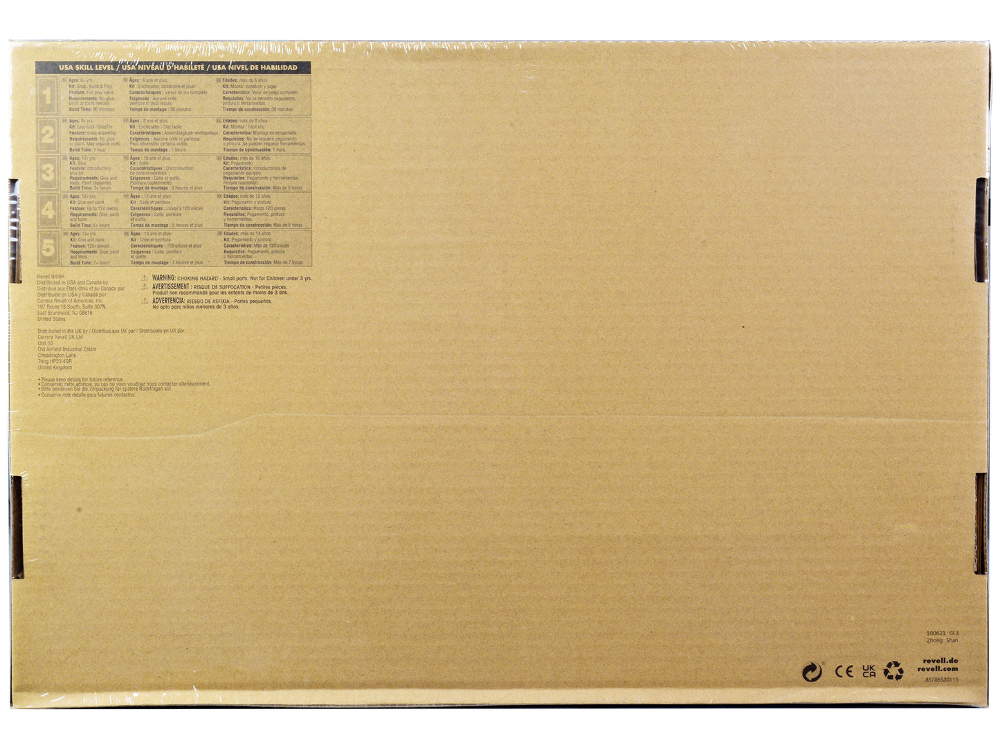 Level 5 Model Kit Visible V-8 Engine 1/4 Scale Model by Revell