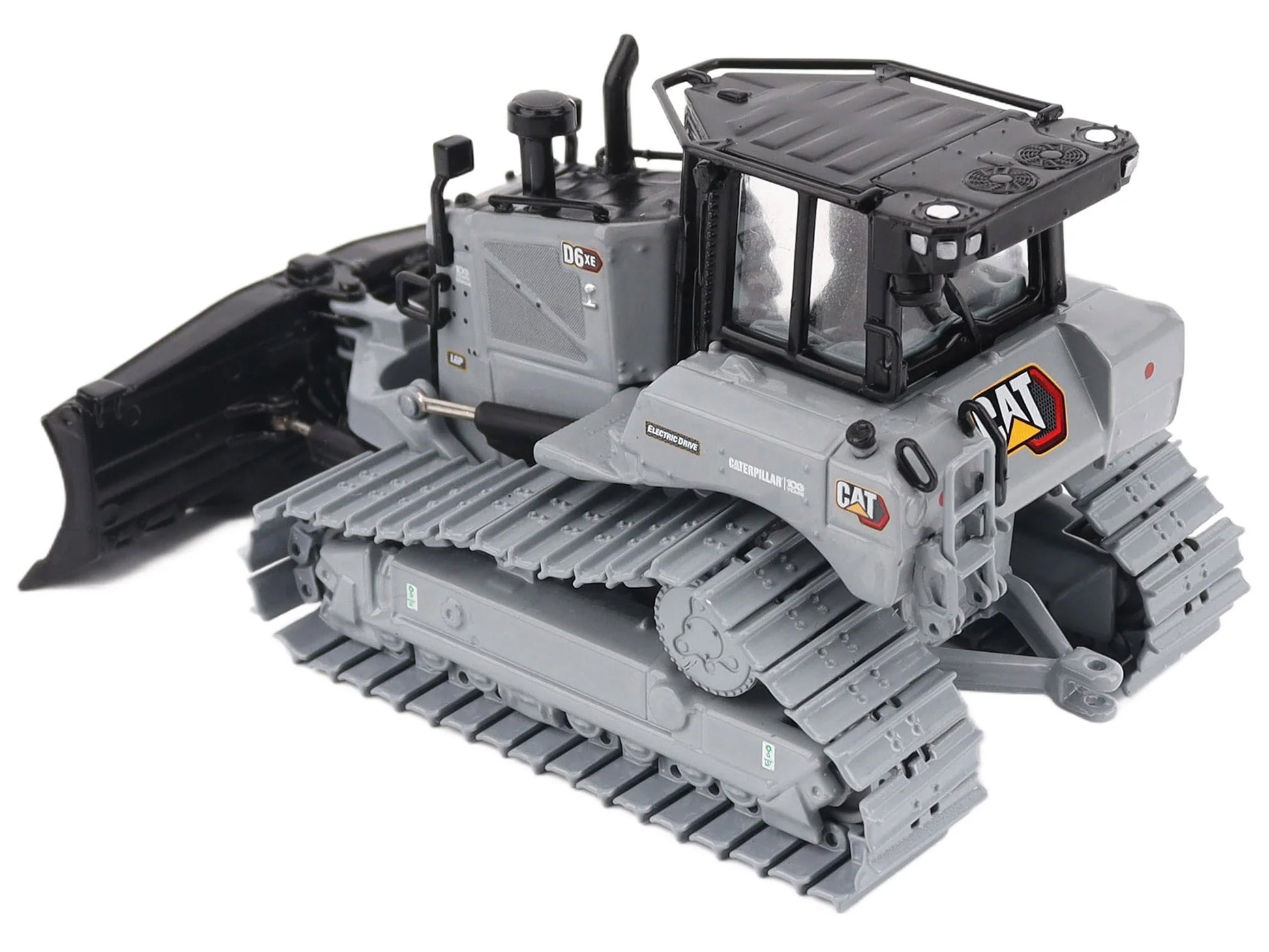 CAT Caterpillar D6 LGP VPAT Track Type Tractor with Operator Gray "Centennial Series" 1/50 Diecast Model by Diecast Masters